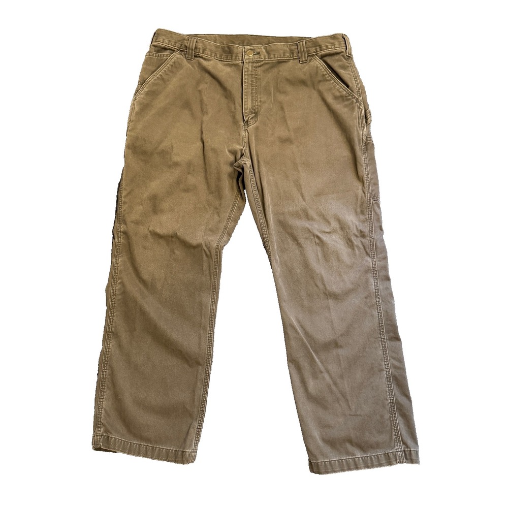 Carhartt Mens Relaxed Fit Twill Carpenter Work Pants 42x30 Workwear Streetwear